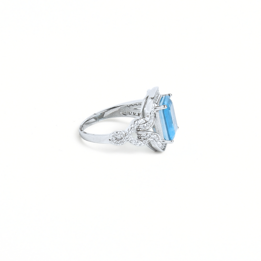 Frosted Glacier Ring 12 mm / 3.87 g