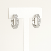 Frozen Lace Hoops Free Size / 5.84 g