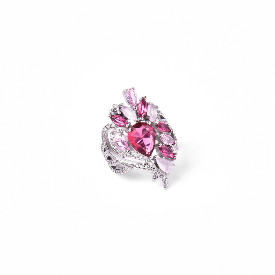 Fuchsia Fantasia Ring 10 mm