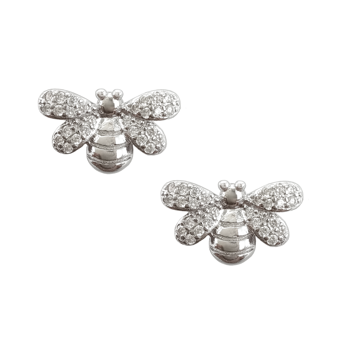 Garden Glam Bee Studs 3.09 g