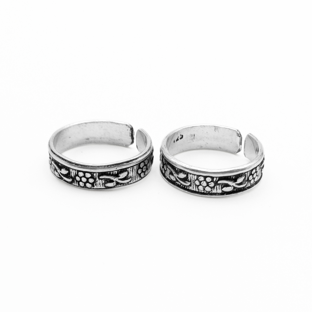 Garden Grace Toe Rings FREE Size / 3.82 g