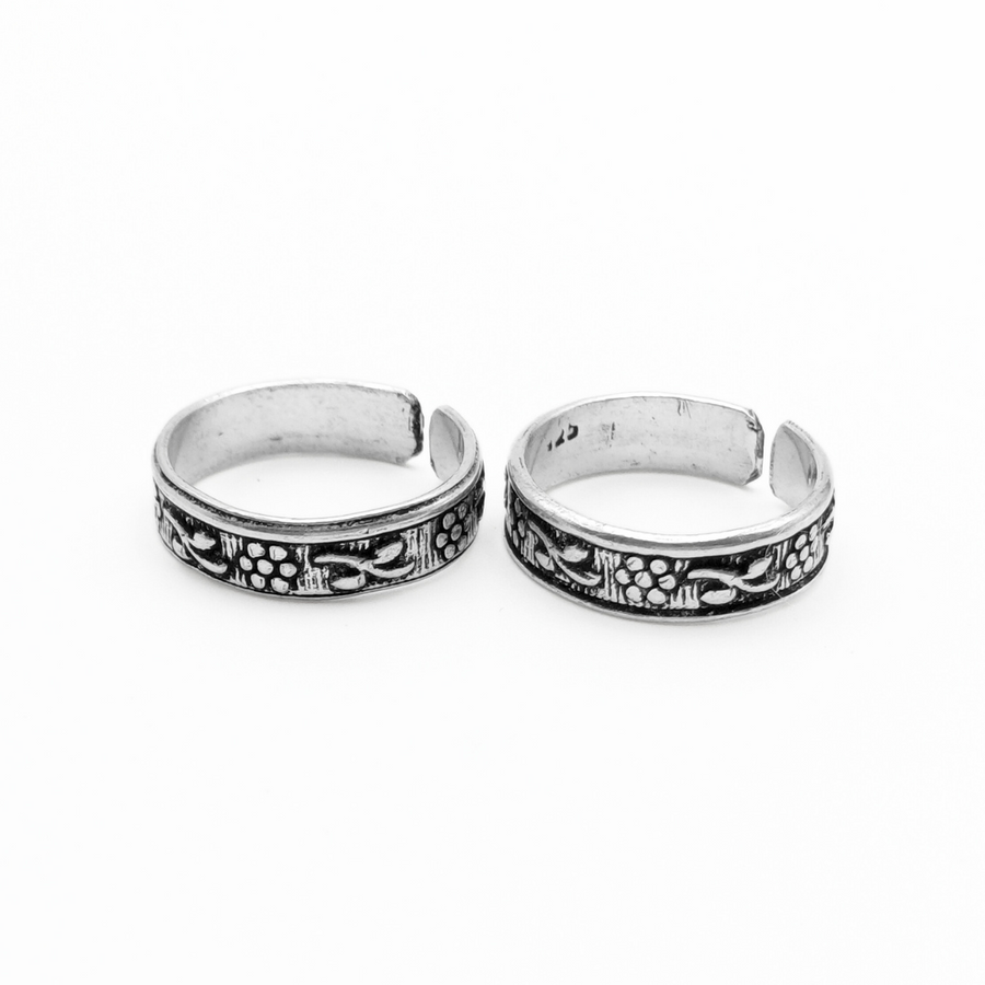 Garden Grace Toe Rings FREE Size / 3.82 g