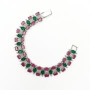 Gemstone Symphony Bracelet 178 mm