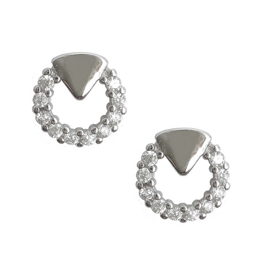 Geometric Glow Studs Free Size