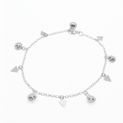 Geometric Wanderer Anklet 254 mm / 5.58 g