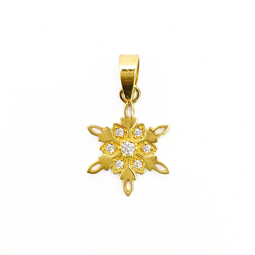 Gilded Frost Pendant 1.63 g