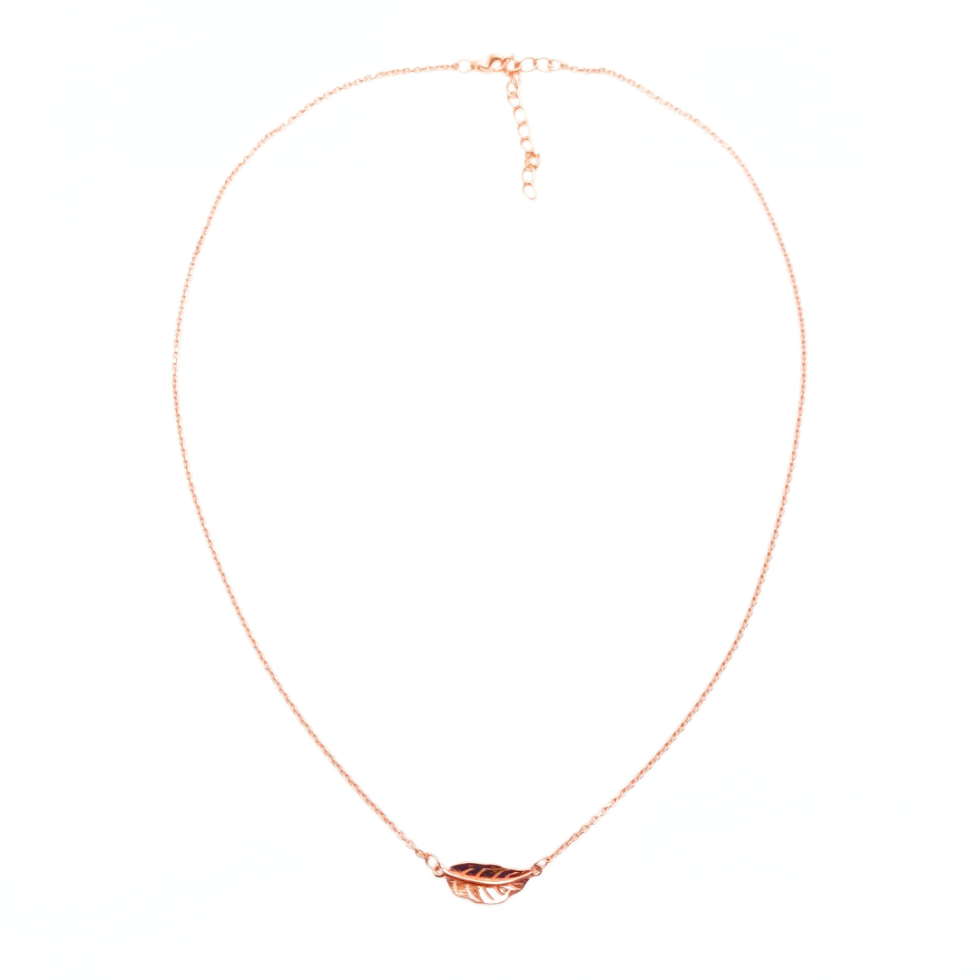 Gilded Leaf Whisper Chain Set Free Size