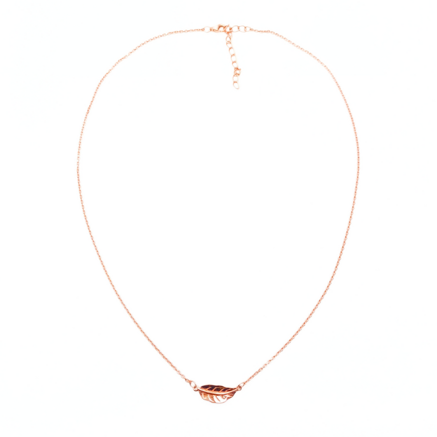 Gilded Leaf Whisper Chain Set Free Size