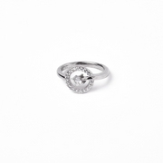 Glimmer Sphere Ring 9 mm