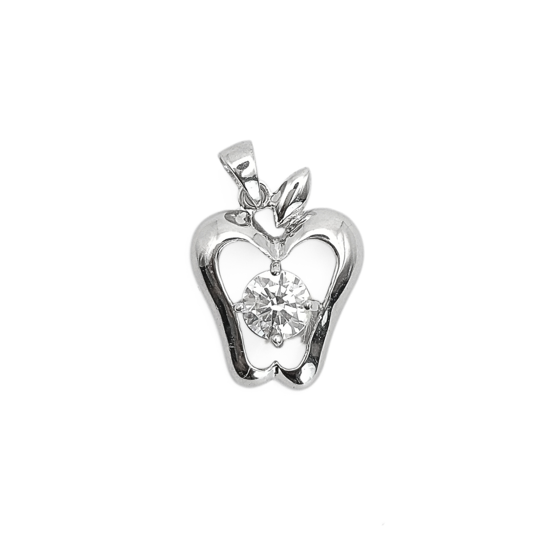 Glimmering Apple Pendant Free Size