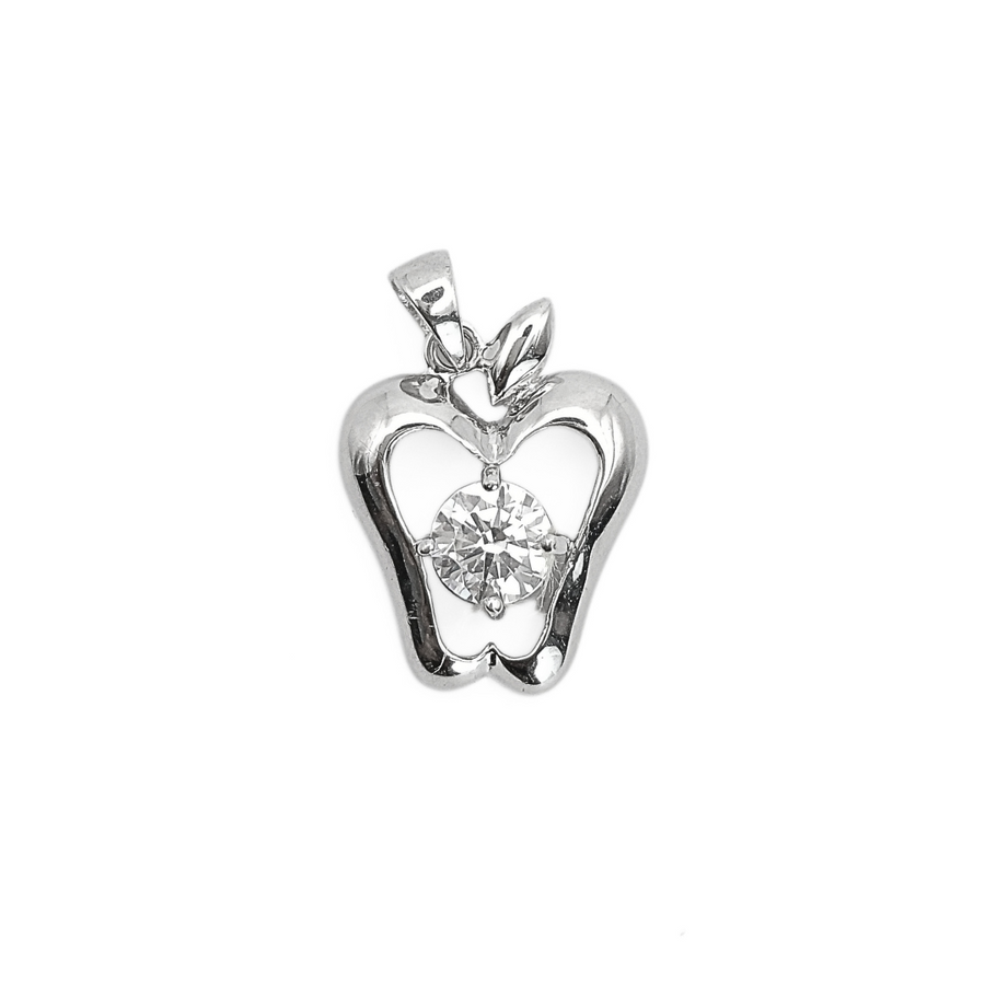 Glimmering Apple Pendant Free Size