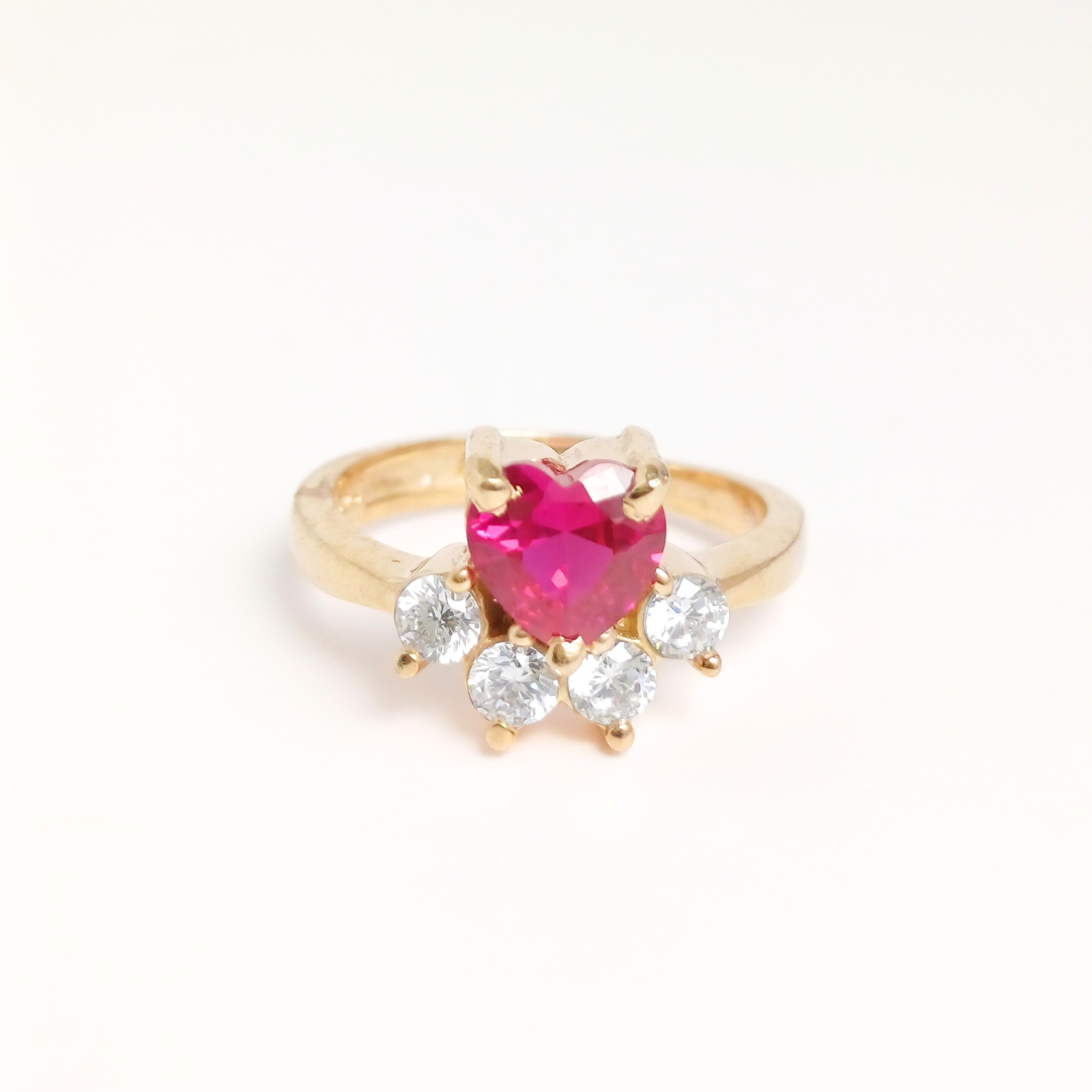 Gold Crush Ring Free Size / 4.58 g