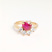 Gold Crush Ring Free Size / 4.58 g