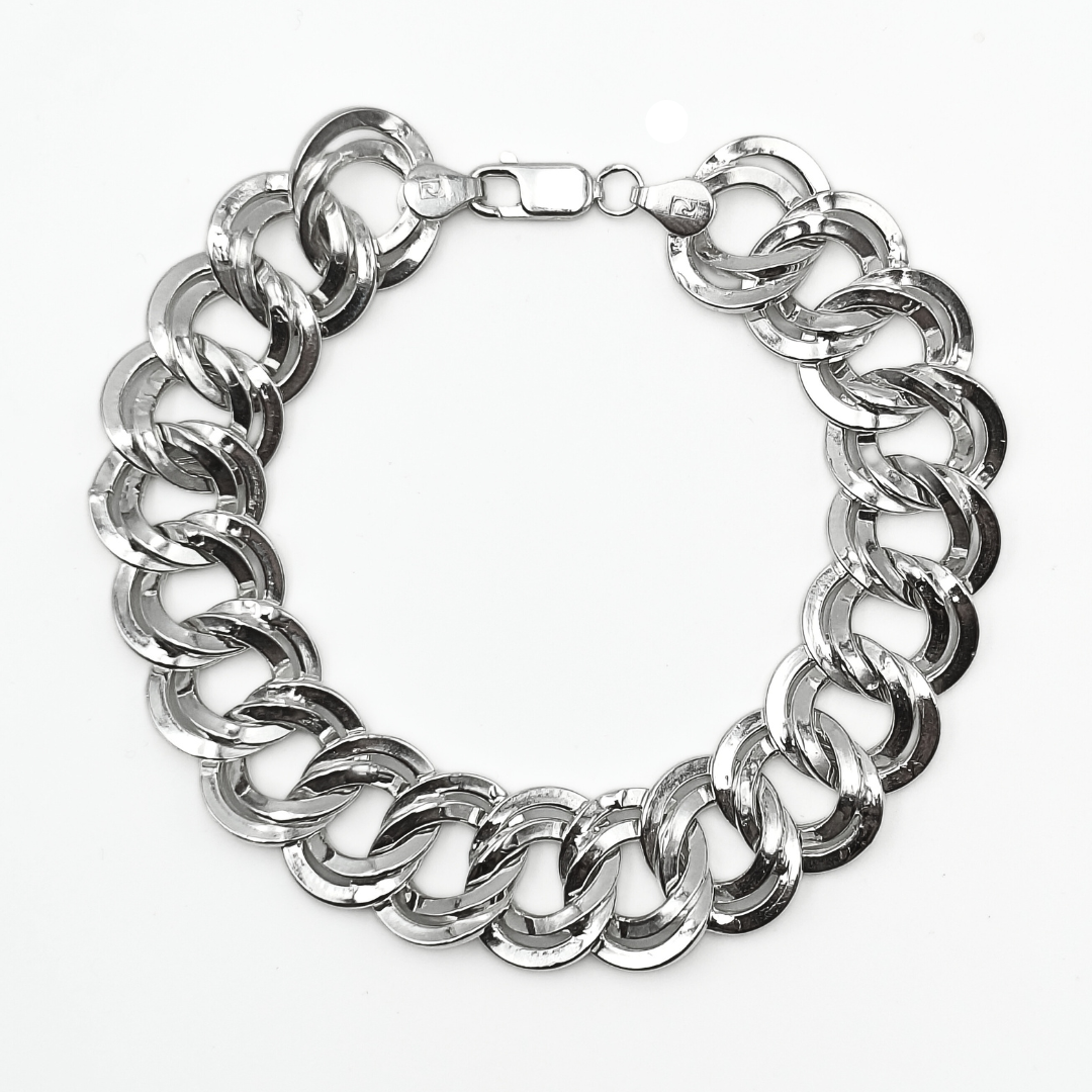 Halo Interlock Bracelet 229 mm / 21.52 g