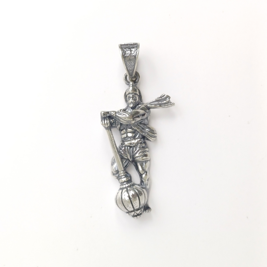 Hanuman Standing With Gada Pendant Free Size