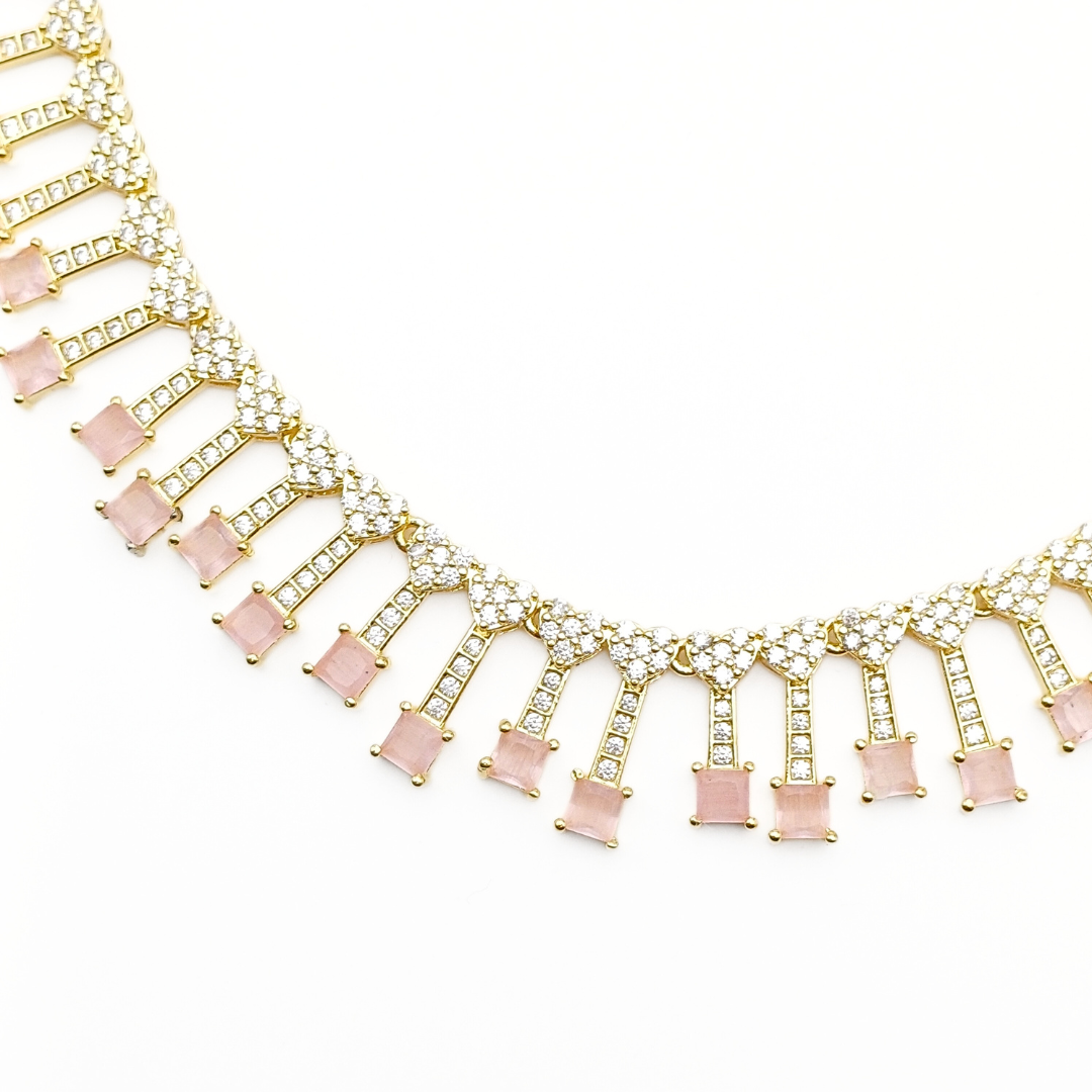 Heart Bloom Necklace Set 39.4 g