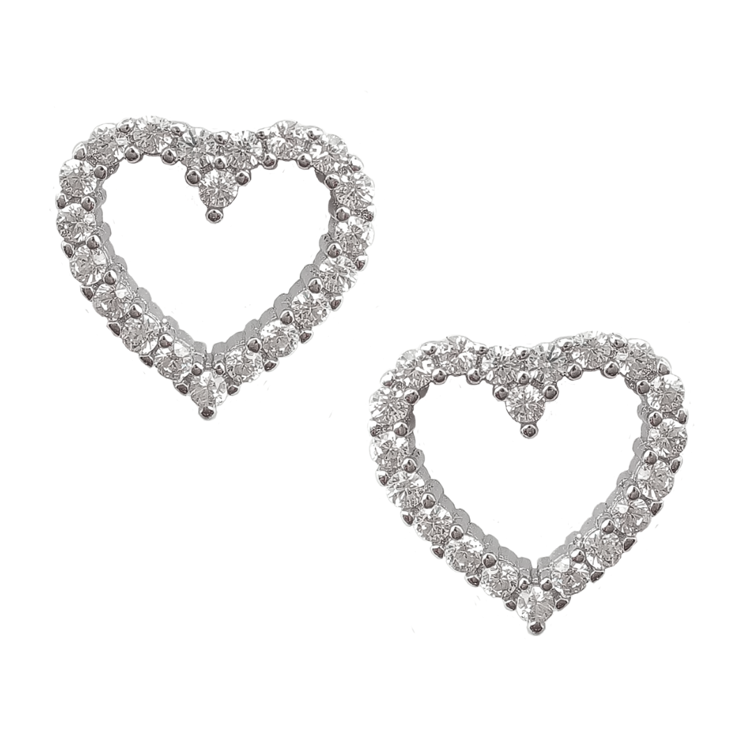 Heart of Sparkle Studs 2.23 g