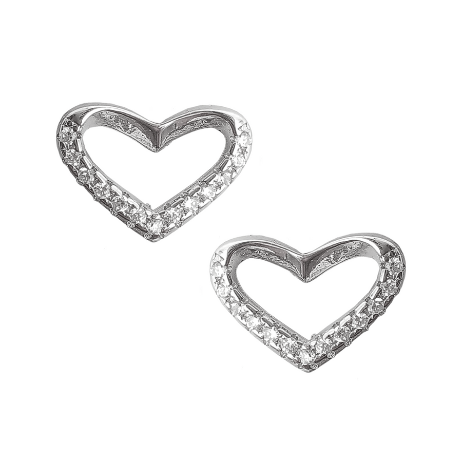 Heartfelt Radiance Studs Free Size