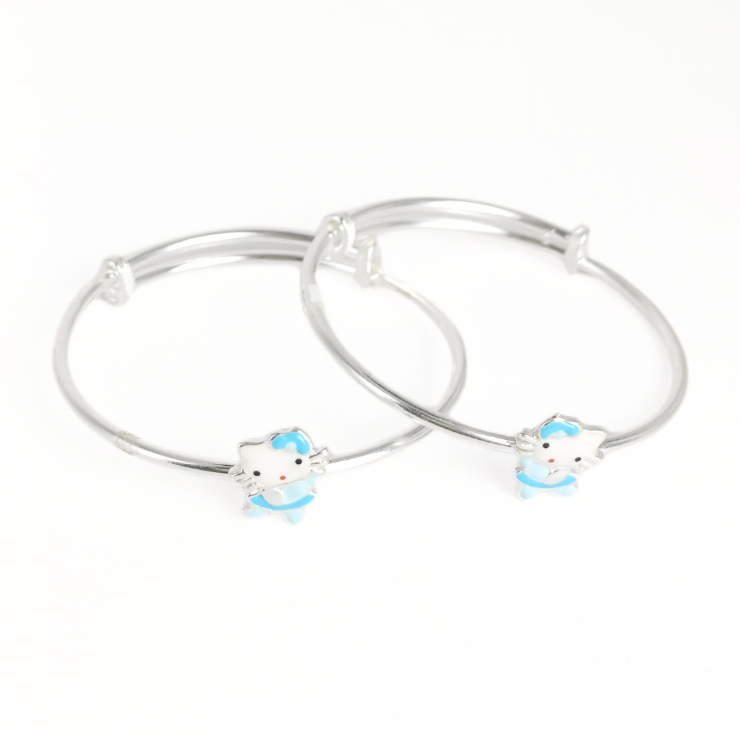 Hello Kitty Baby Bangles Adjustable / 13.27 g