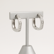 Hidden Glints Hoops Free Size / 2.73 g