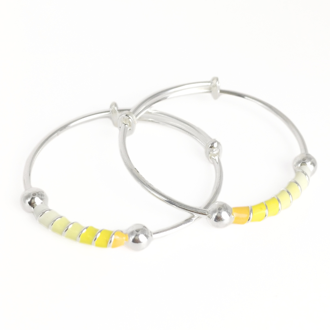 Honey Hues Baby Bangles Adjustable / 14.07 g