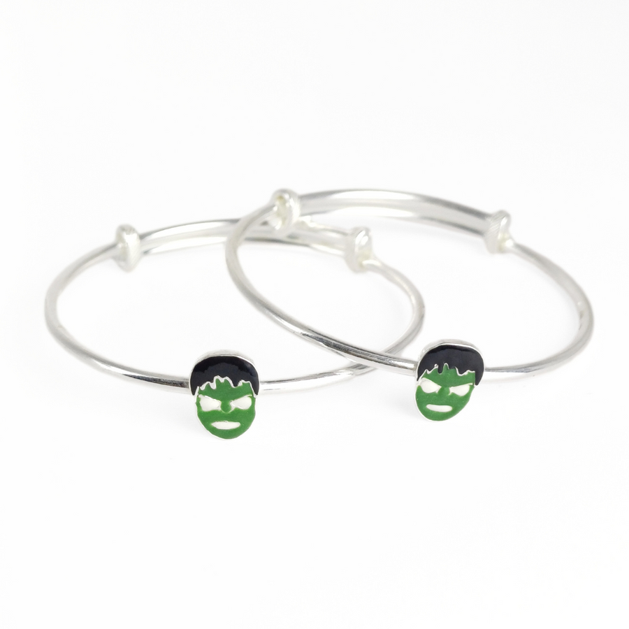 Hulk Smash Baby Bangles Adjustable / 12.49 g