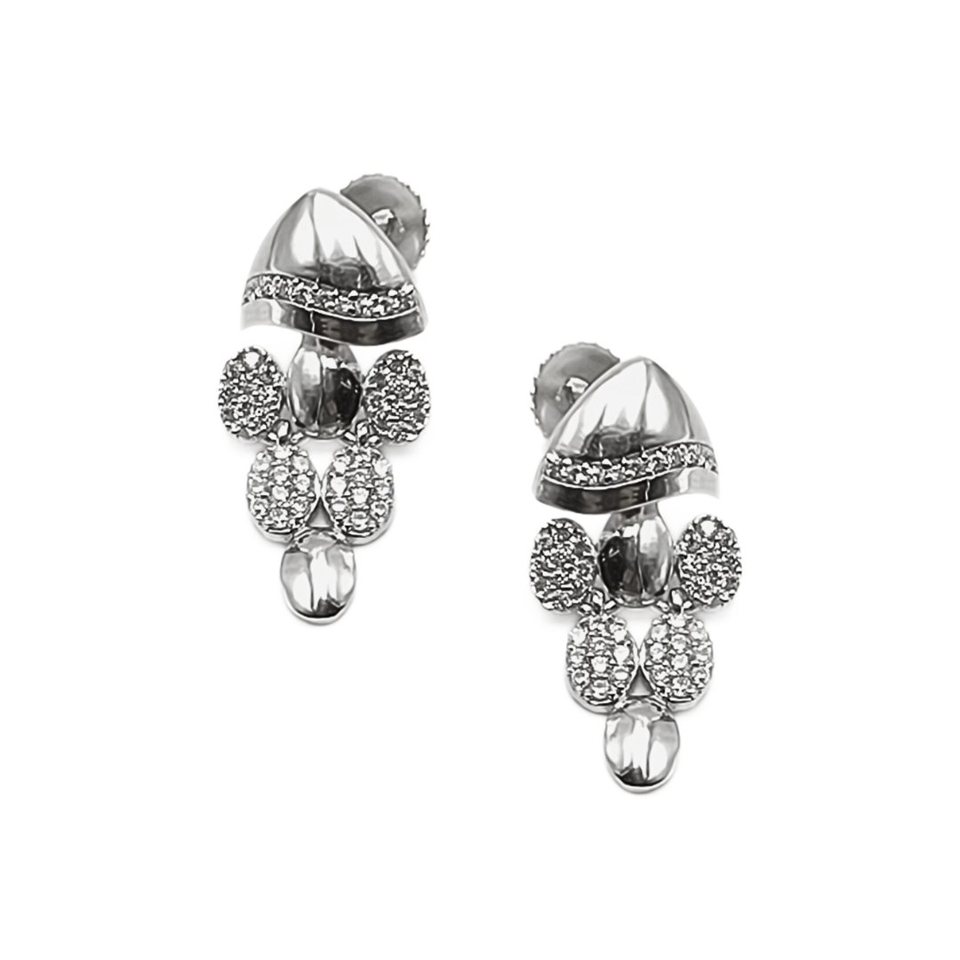 Iced Cascade Necklace Set 23.66 g
