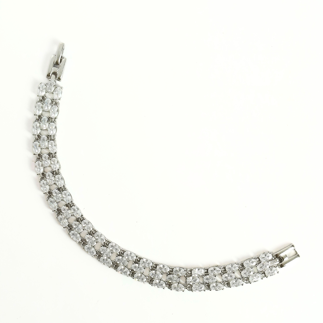 Icy Oval Bracelet 178 mm / 19.79 g