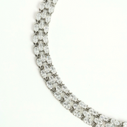 Icy Oval Bracelet 178 mm / 19.79 g