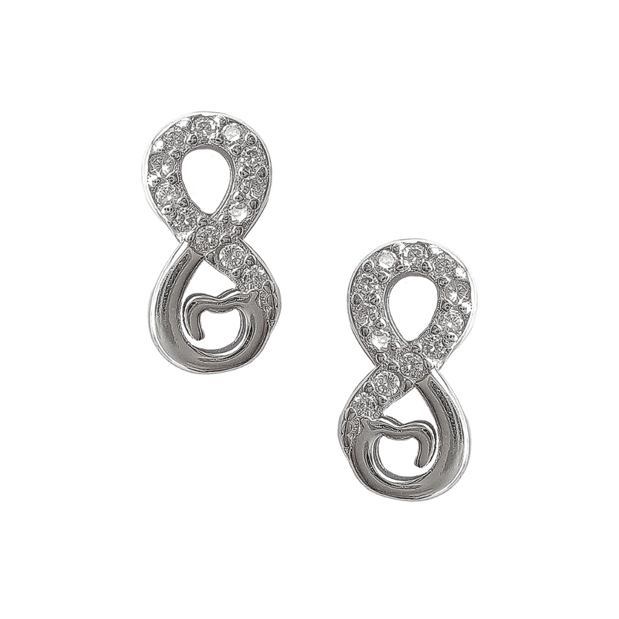 Infinite Sparkle Studs Free Size