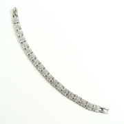 Interwoven Gem Bracelet 178 mm