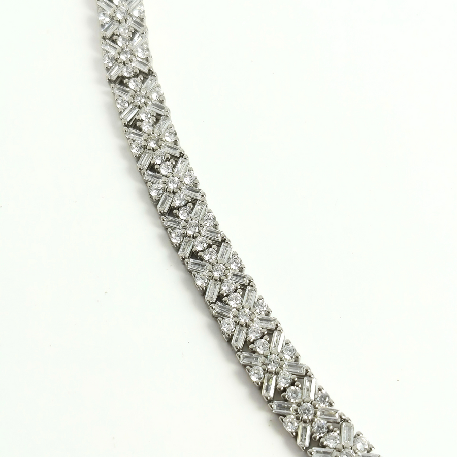 Interwoven Gem Bracelet 178 mm / 20.03 g