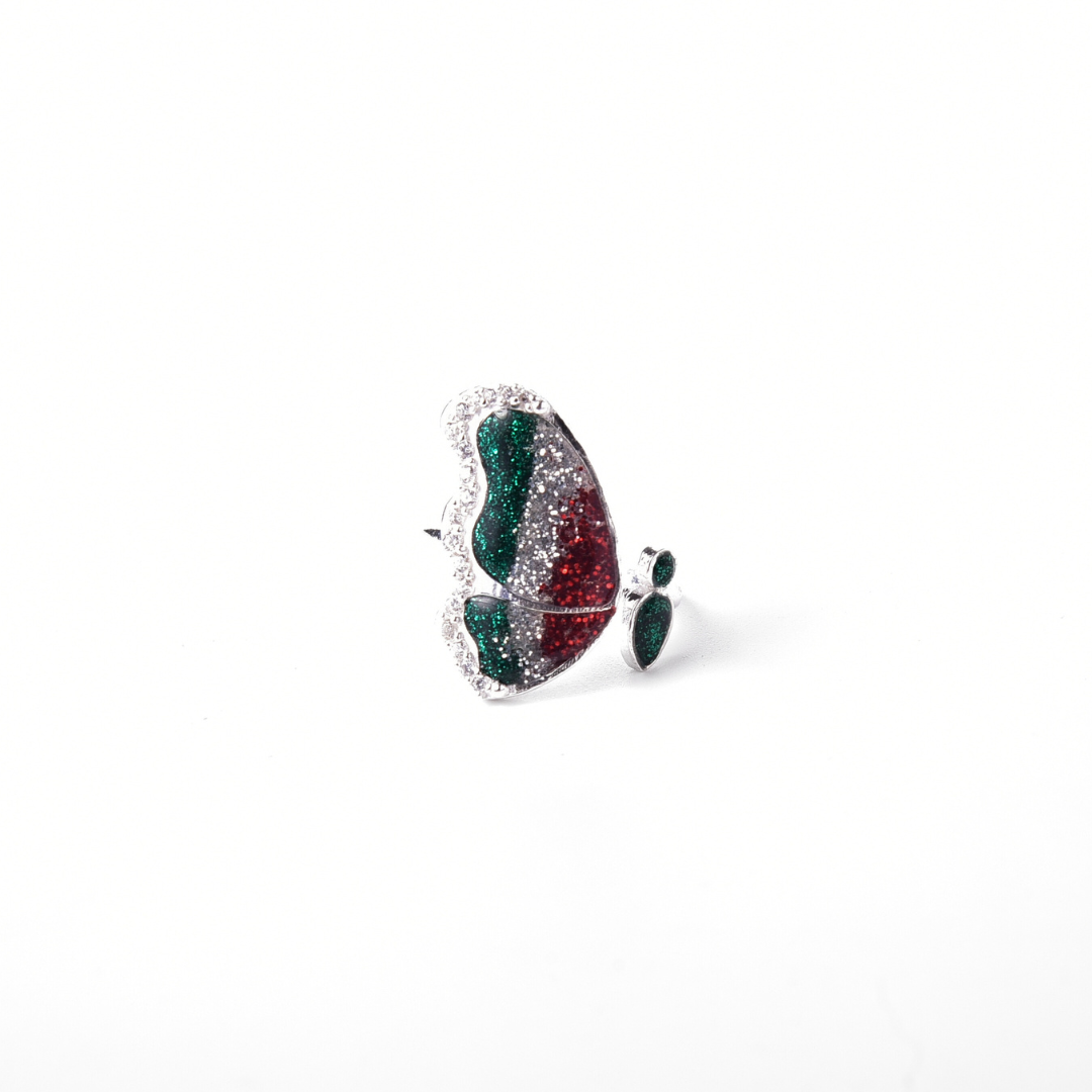 Jeweled Monarch Ring Free Size / 4 g