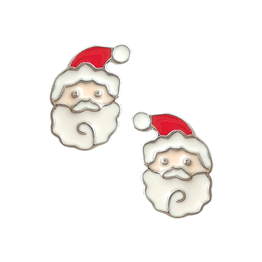 Jolly Santa Studs 2.7 g