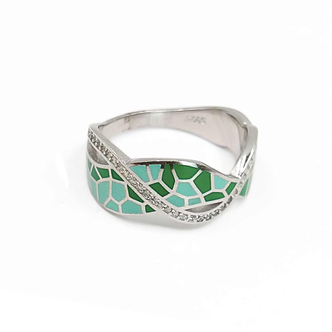 Kaiya Enamel Ring 18 mm / 4.02 g