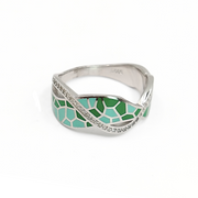 Kaiya Enamel Ring 18 mm / 4.02 g