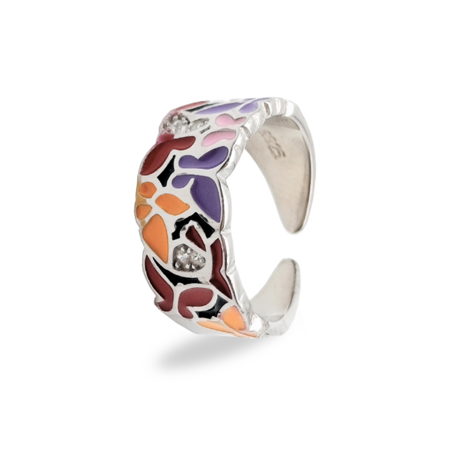 Kaleidoscope Charm Toe Rings FREE Size / 5.09 g