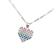 Kaleidoscope Heart Chain Set 6.18 g