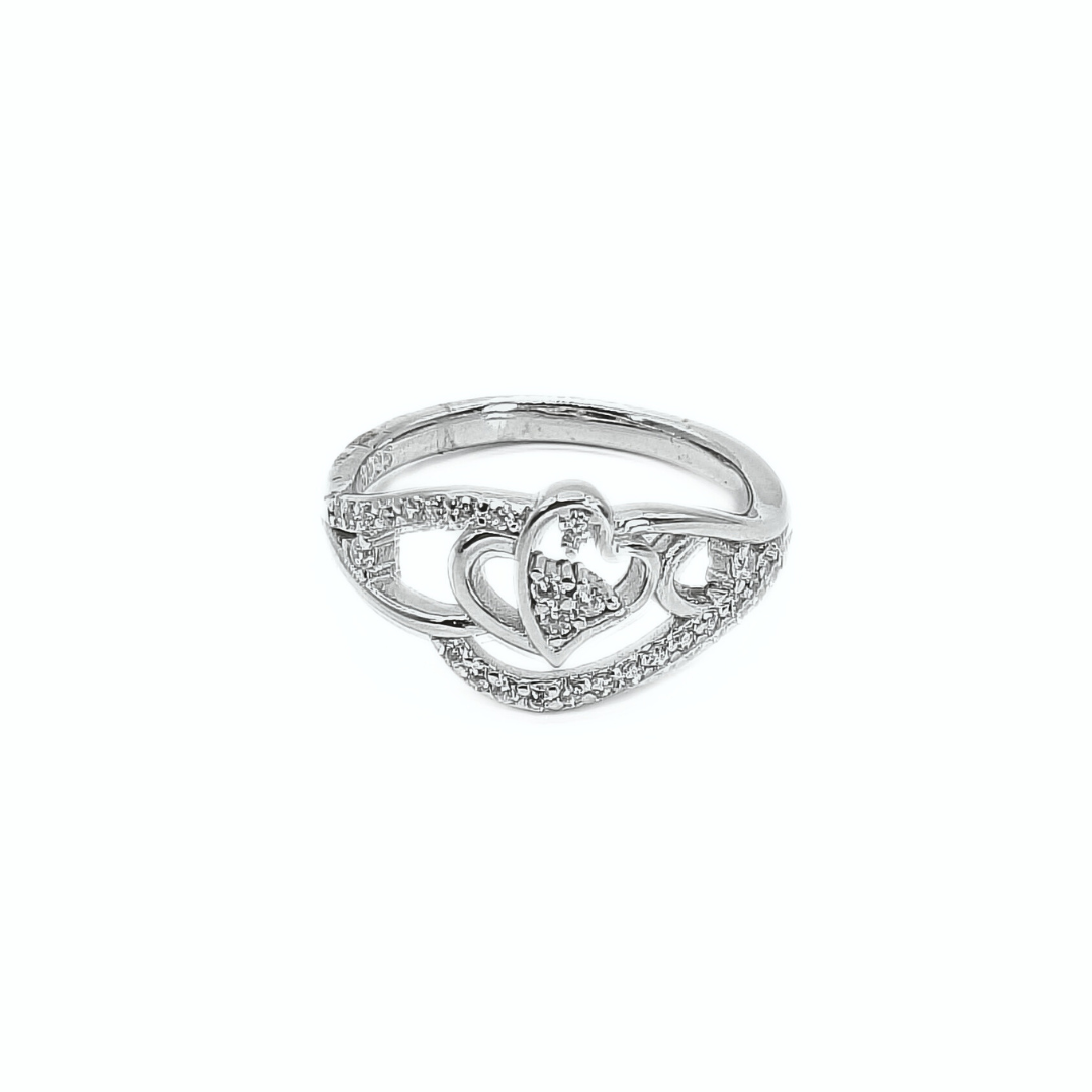 Lace Heart Ring 10 mm / 2.04 g