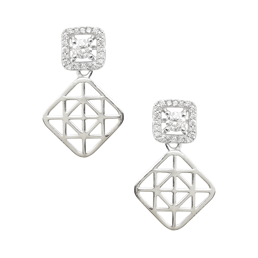 Lattice Sparkle Necklace Set 18.16 g