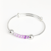 Lavender Haze Baby Bangles Adjustable / 13.99 g