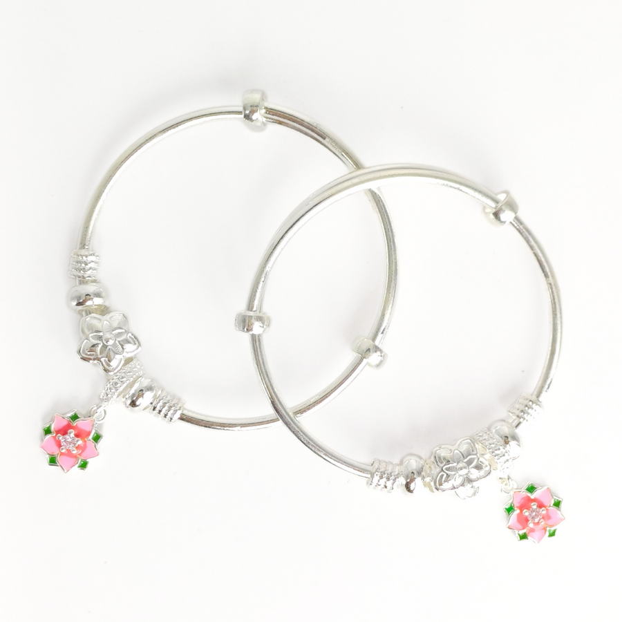 Little Blossom Baby Bangles Adjustable / 21.95 g
