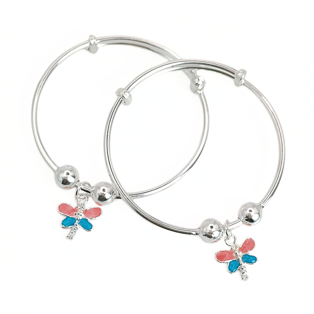 Little Dragonfly Bangles Adjustable / 14 g