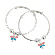 Little Dragonfly Bangles Adjustable / 14 g
