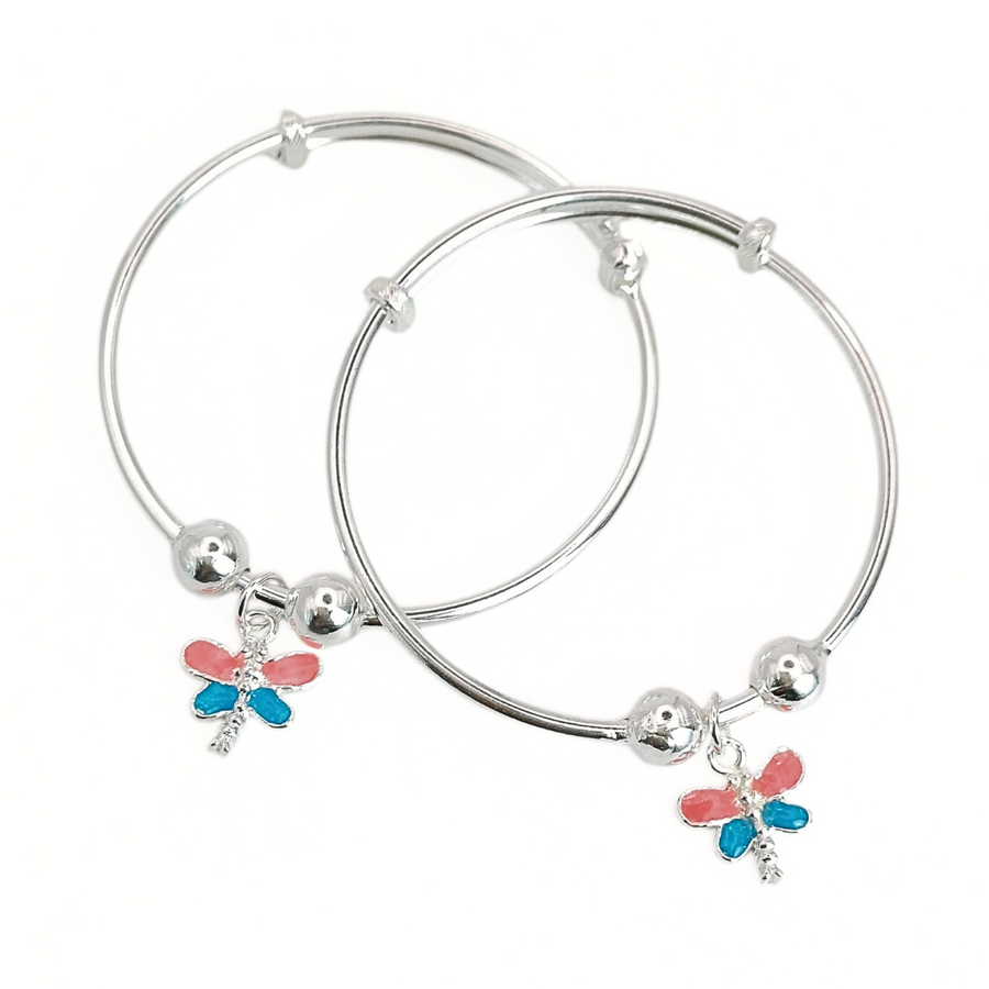 Little Dragonfly Bangles Adjustable / 14 g