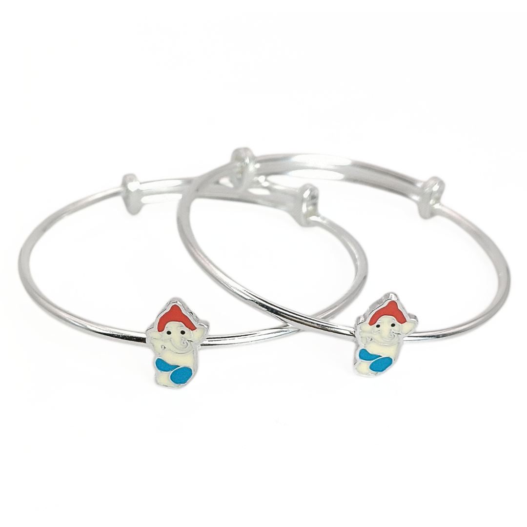 Little Ganesha Bangles Adjustable / 12.1 g