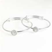 Little Lock Baby Bangles Adjustable / 12.53 g