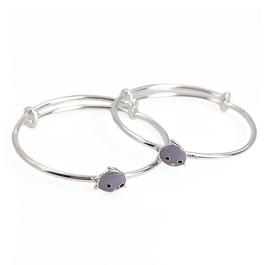 Little Whale Bangles Adjustable