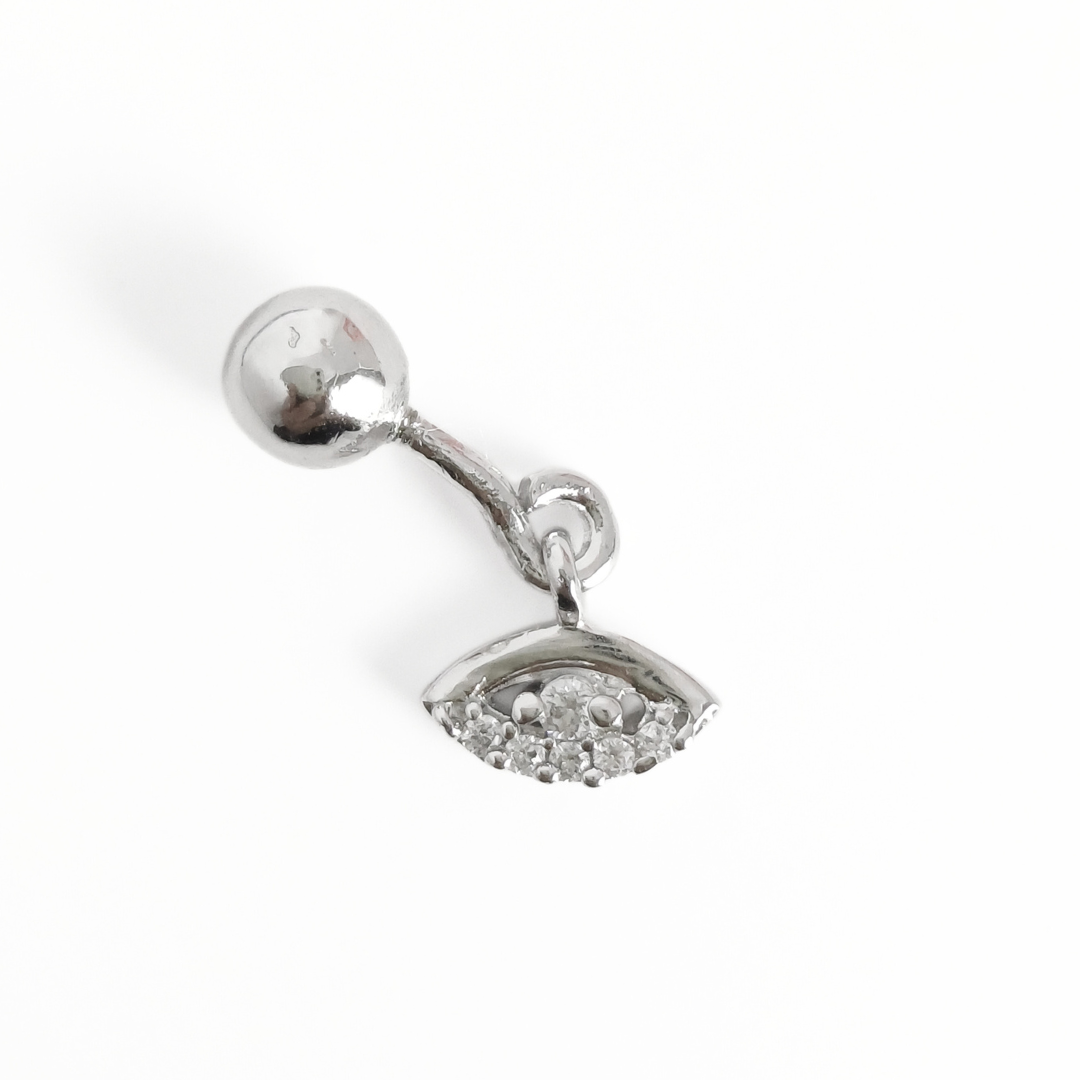 Lone Gaze Helix Stud 0.98 g