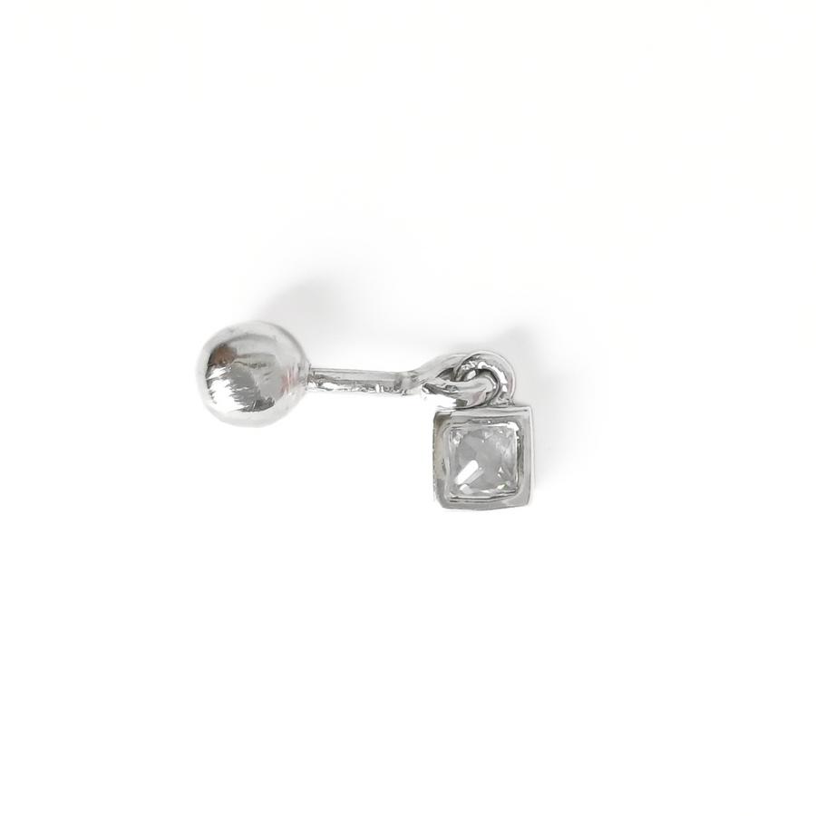 Lone Luminary Helix Stud Free Size